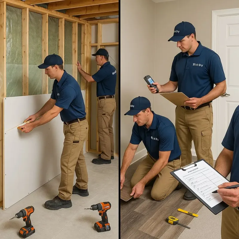Repairs and Reconstruction process in Malakoff, TX